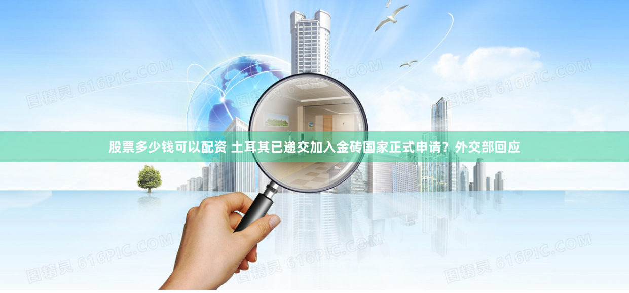股票多少钱可以配资 土耳其已递交加入金砖国家正式申请？外交部回应