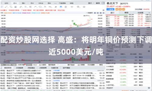 配资炒股网选择 高盛：将明年铜价预测下调近5000美元/吨