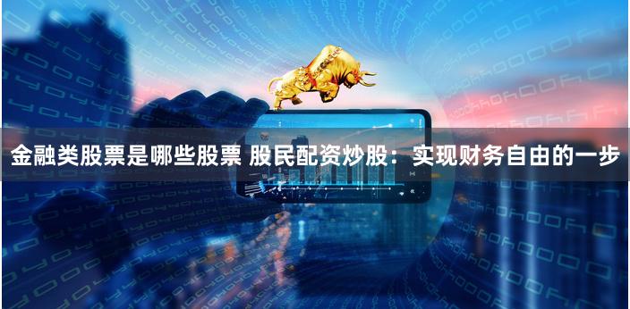 金融类股票是哪些股票 股民配资炒股：实现财务自由的一步